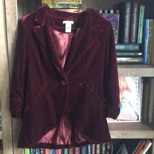 Velvet Blazer